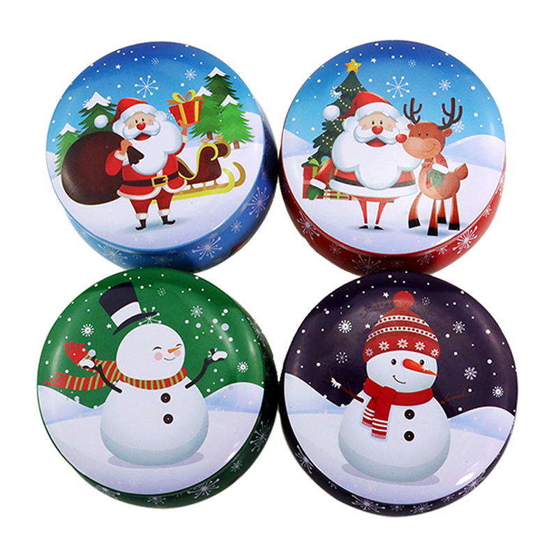 Coffee Tea Containers - Mini Kerst Metalen Tin Potten Koffie