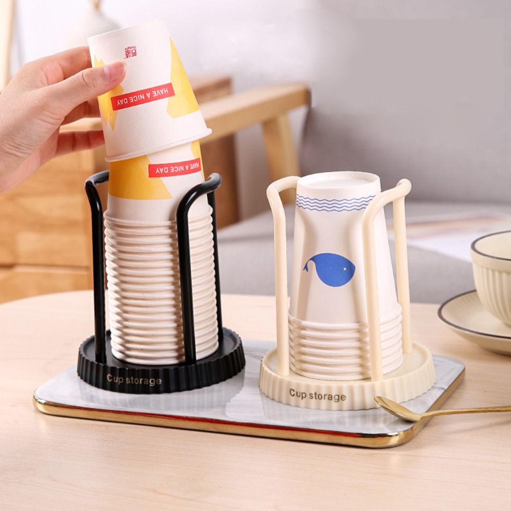 Coffee Tea Holder - Wegwerp bekerhouder Desktop papieren beker organisator