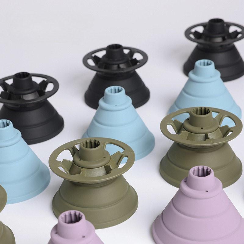 Coffee Dripper V60 - Draagbare opvouwbare siliconen koffiefiltermok Herbruikbare koffiedruppelaar