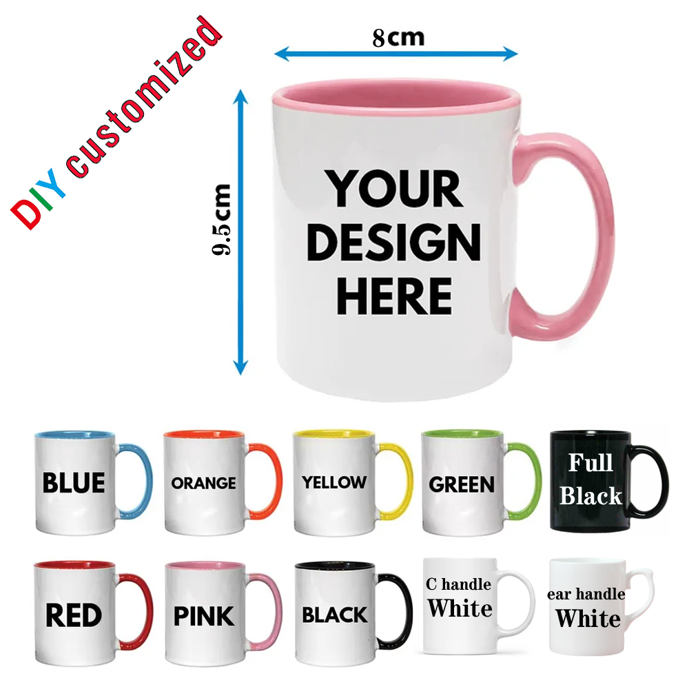 Coffee Tea Photos - Gepersonaliseerde fotomok, mok met aangepaste naam/logo/tekst,
