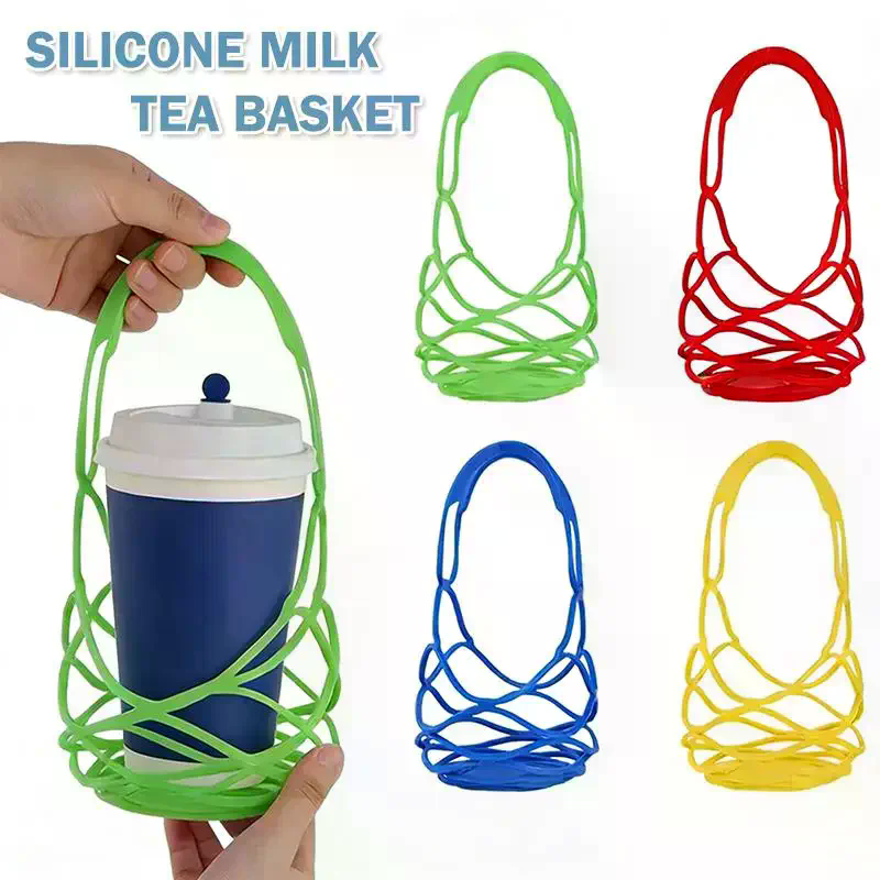 Coffee Tea Bags - Wasbare siliconen wijn tas herbruikbare waterfles