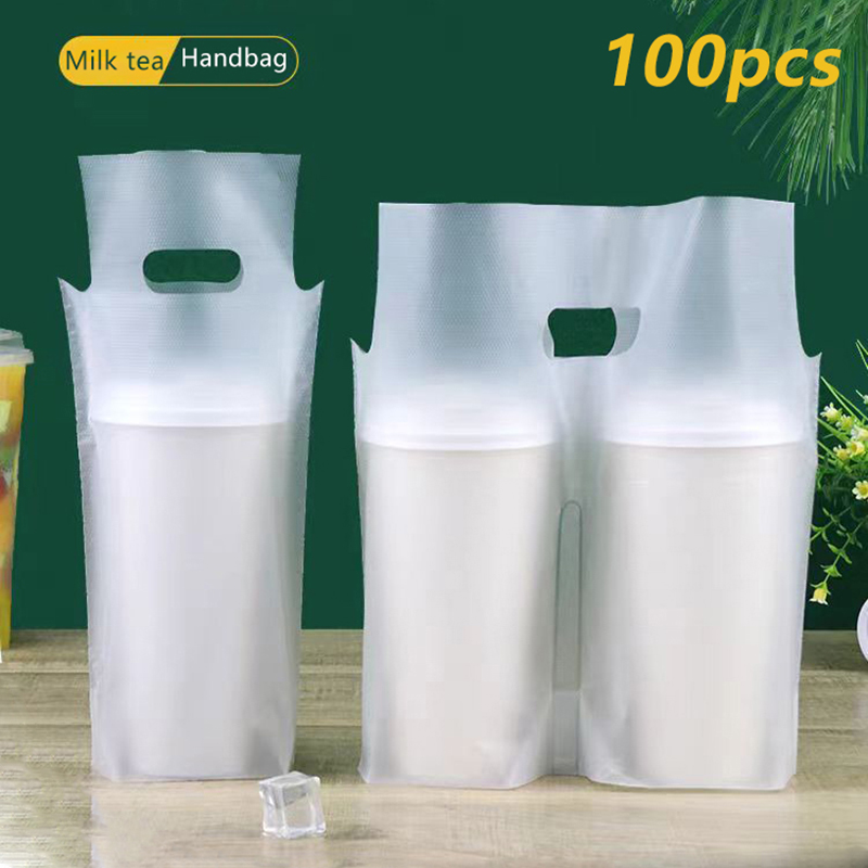 Coffee Tea Bags - 100 Stuks Enkele/Dubbele Beker Melk Thee
