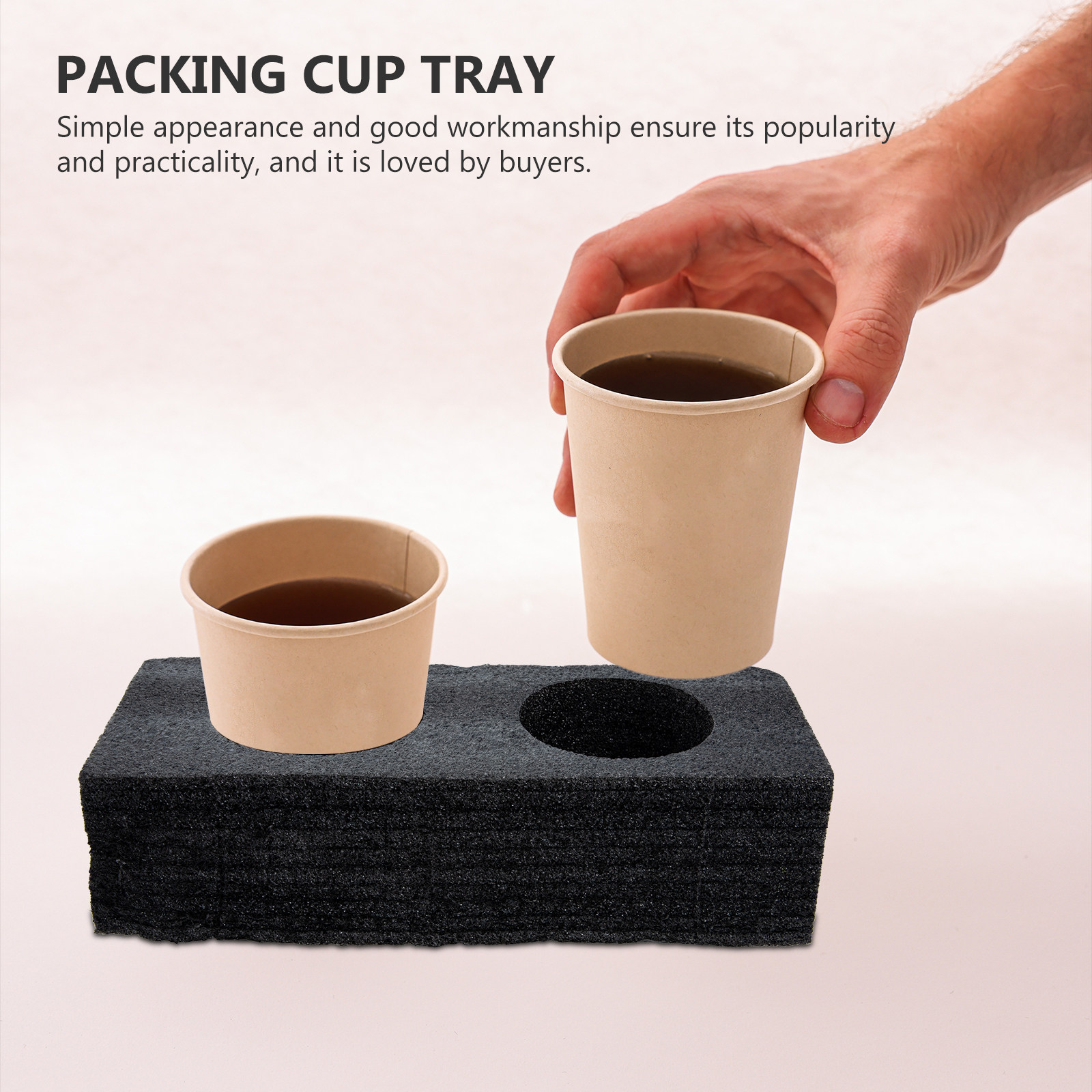 Coffee Tea With Milk - 2 Stuks Premium Food-Grade Drink Carrier