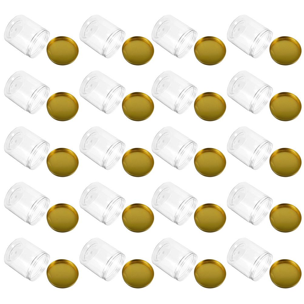 Coffee Tea Containers - 20 stuks plastic opslagflessen, transparante potten