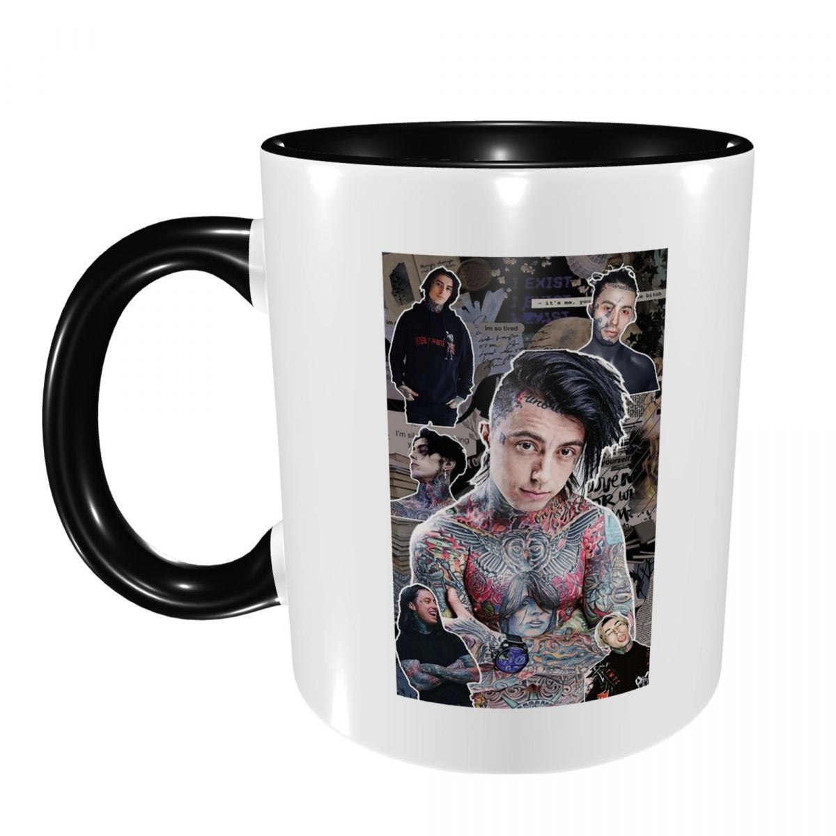 Coffee Tea Photos - Ronnie Radke Fotocollage Hoge kwaliteit mok