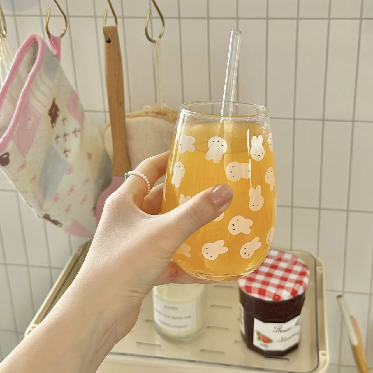 Schattig Miffy Konijn Bedrukte - Coffee Tea With Milk recensie en prijs