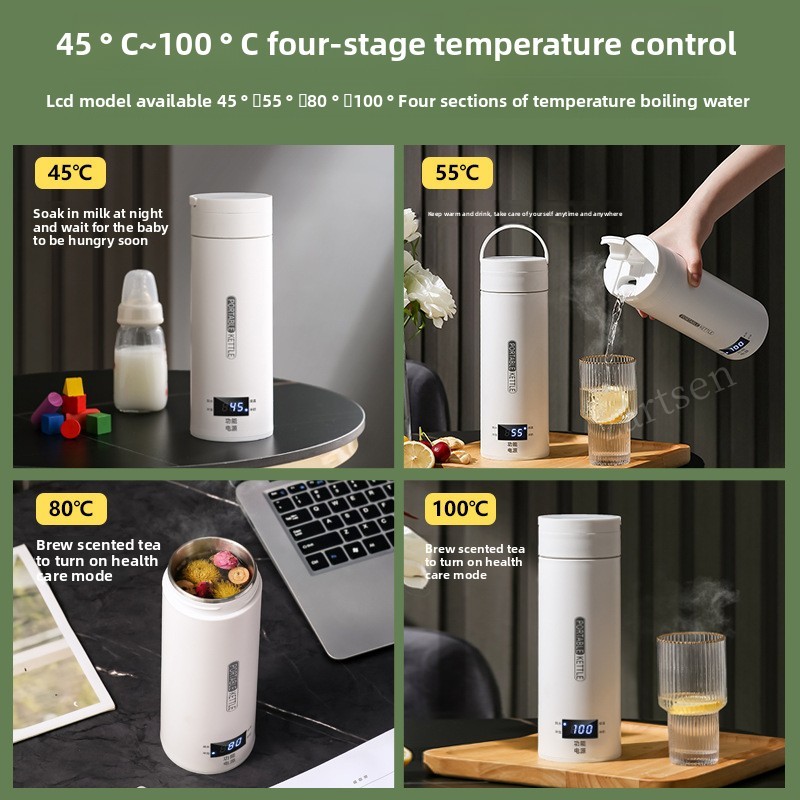 500ML Waterkokers Draagbare Th - Coffee Tea Menu recensie en prijs