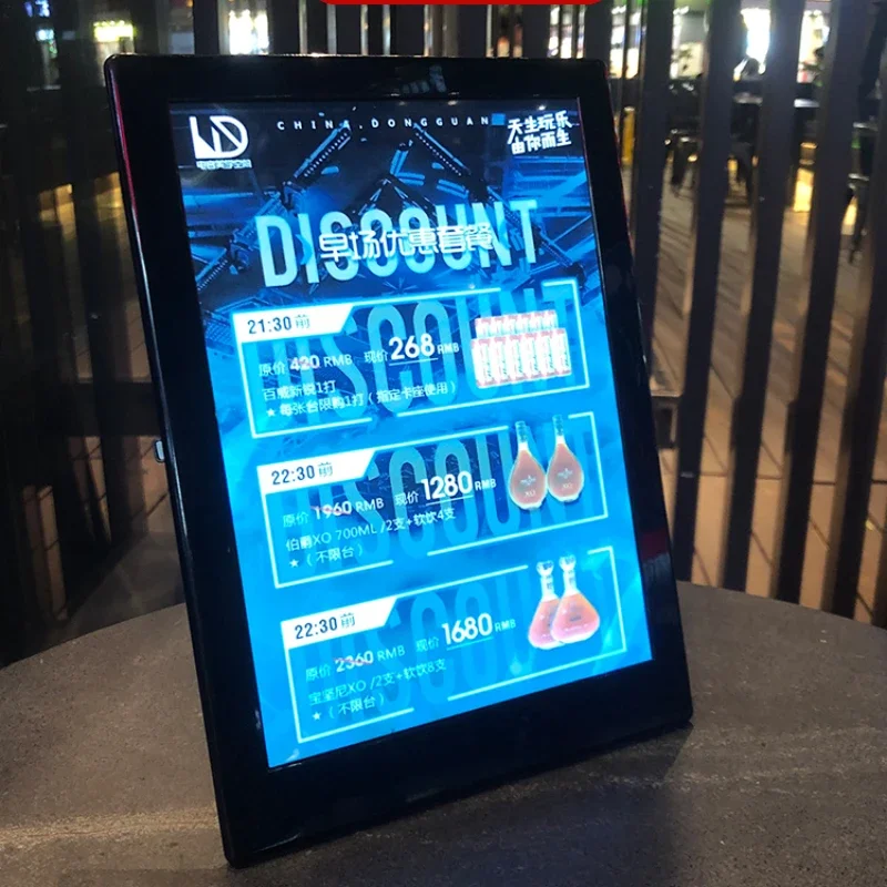 Verlichte Led Wijnkaart Displa - Coffee Tea Menu recensie en prijs