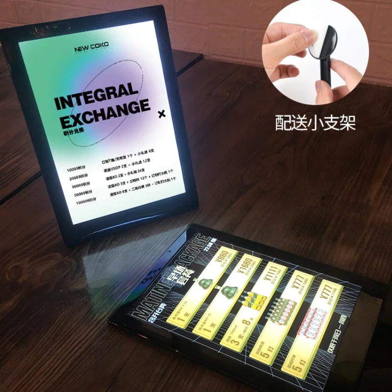 Verlichte Led Wijnkaart Displa - Coffee Tea Menu recensie en prijs