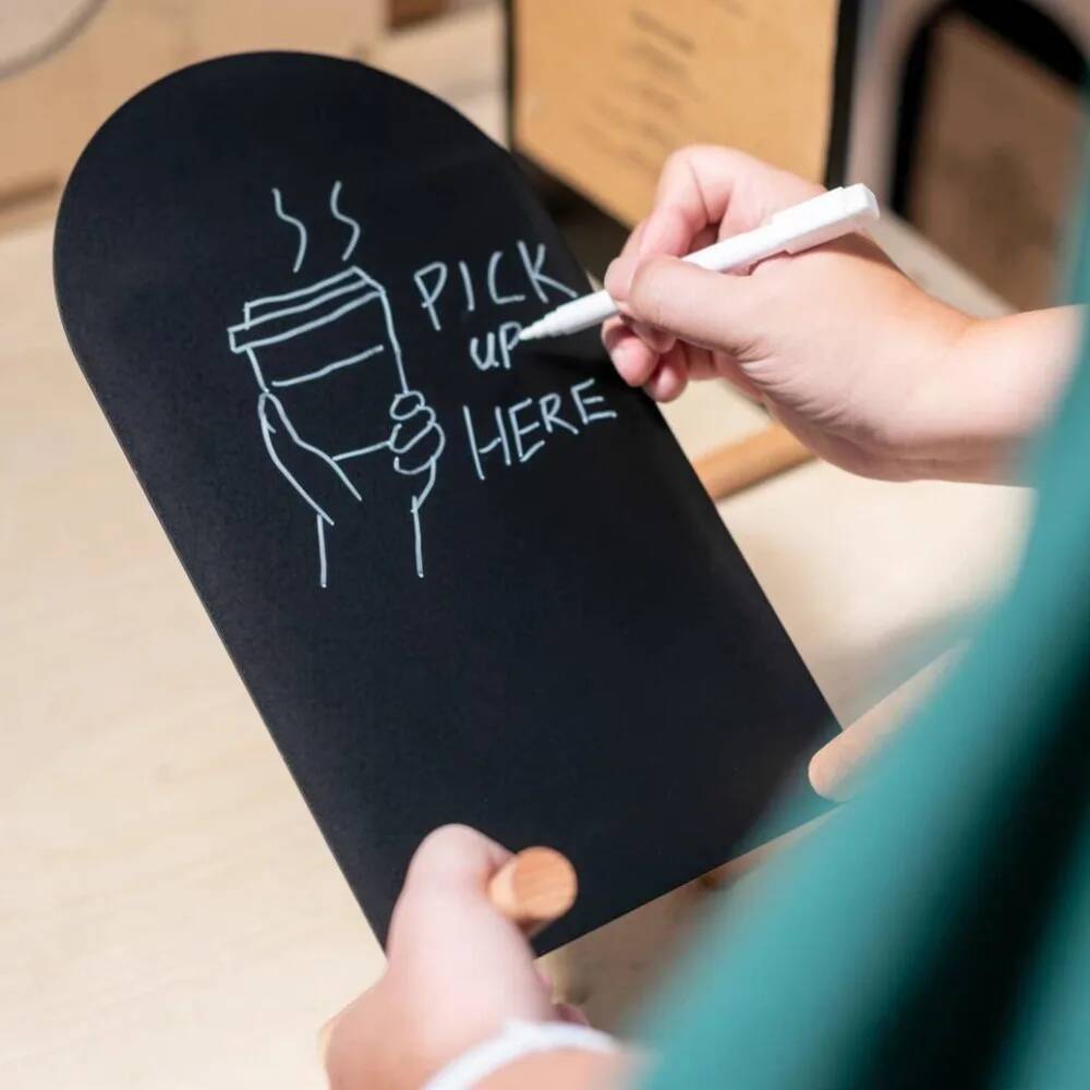 Metalen handgeschilderde menus - Coffee Tea Menu recensie en prijs