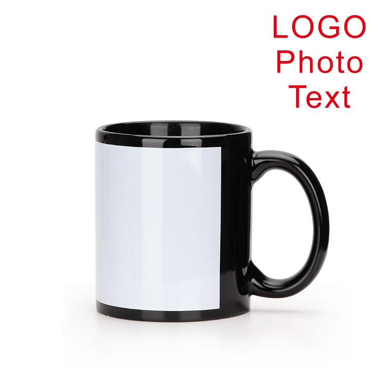 Zwarte beker DIY LOGO keramisc - Coffee Tea Photos recensie en prijs
