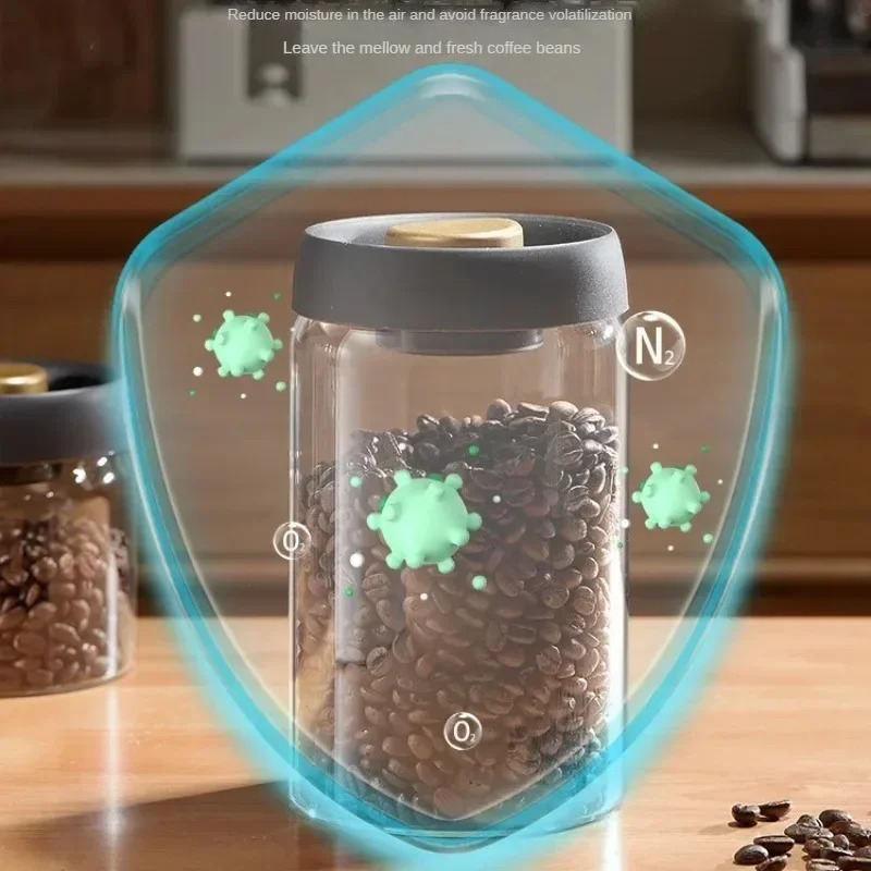 Handmatige vacuümverzegelde ko - Coffee Tea Containers recensie en prijs
