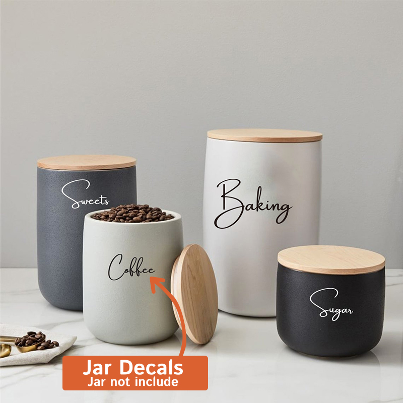 Sticker alleen 8 stuks keuken  - Switching Coffee To Tea recensie en prijs