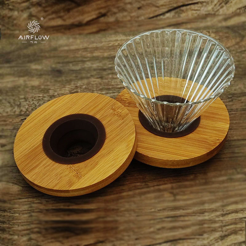 Koffiezetapparaat met houten s - Coffee Dripper V60 recensie en prijs