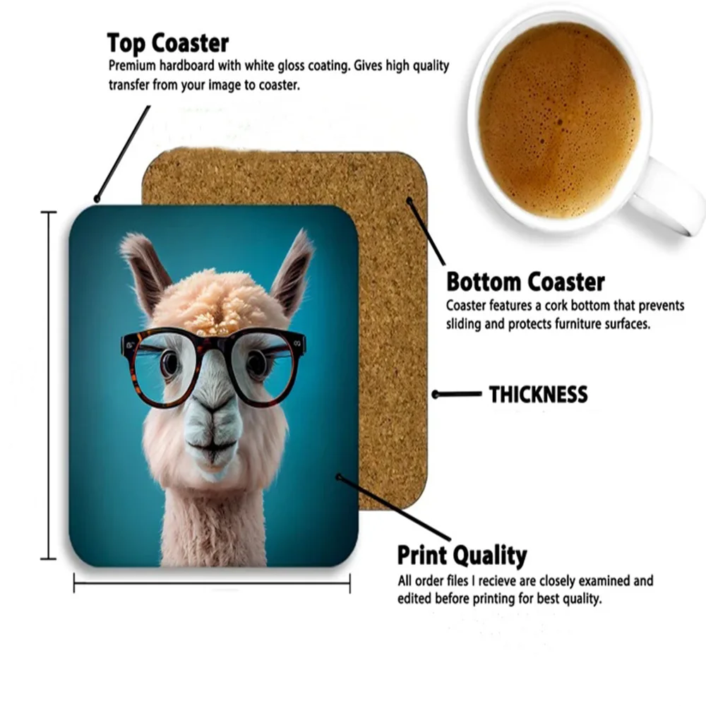 Aangepaste antislip kurk onder - Coffee Tea Photos recensie en prijs