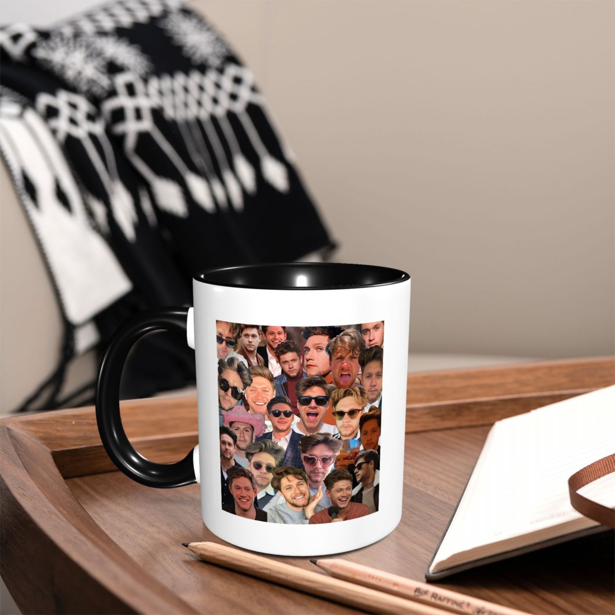 NiallHoran Fotocollage Mok Gra - Coffee Tea Photos recensie en prijs