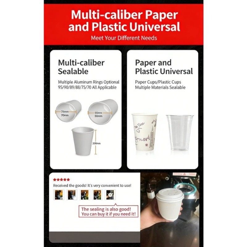 Automatische plastic beker ver - Coffee Tea With Milk recensie en prijs