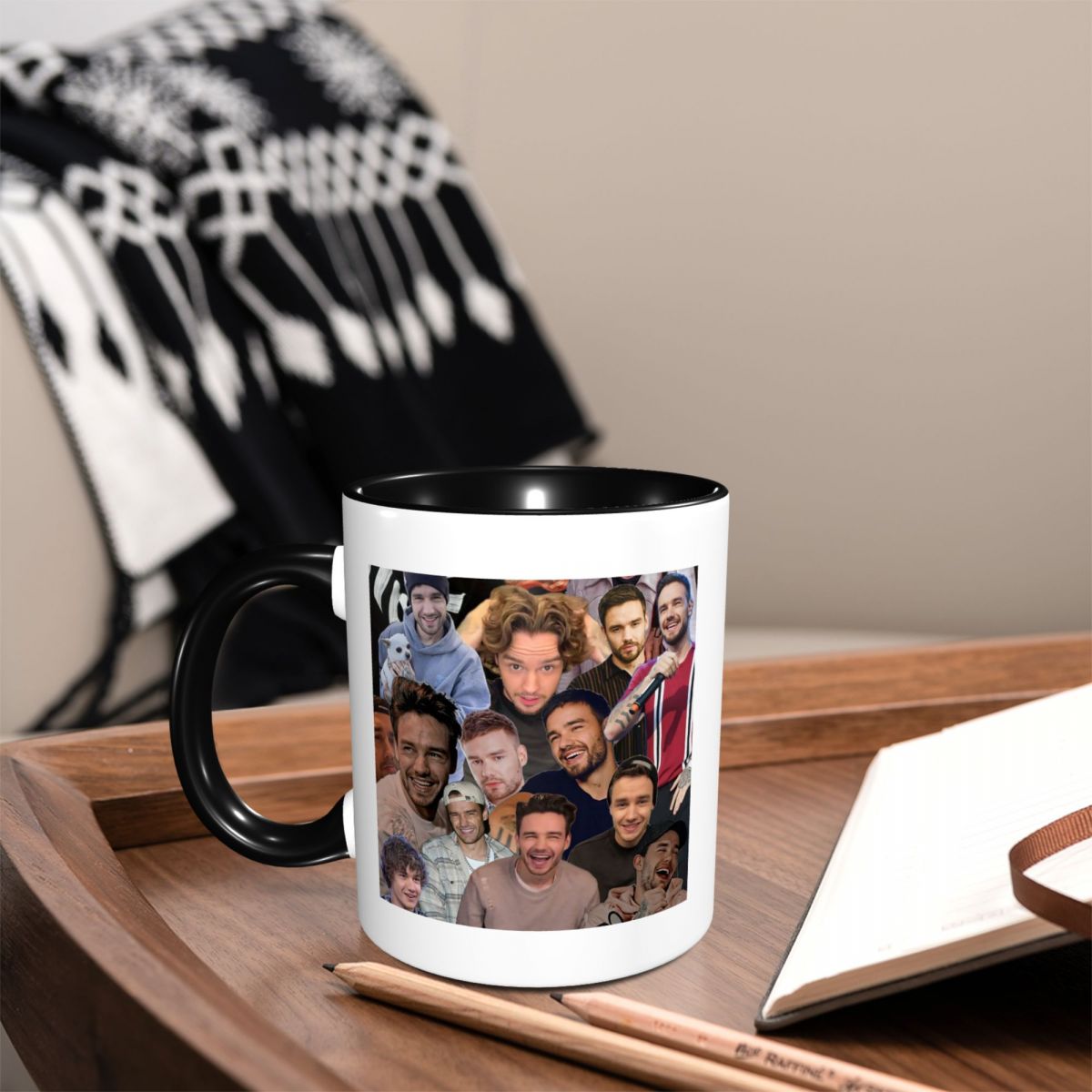 Liam Payne Fotocollage Mok Gra - Coffee Tea Photos recensie en prijs
