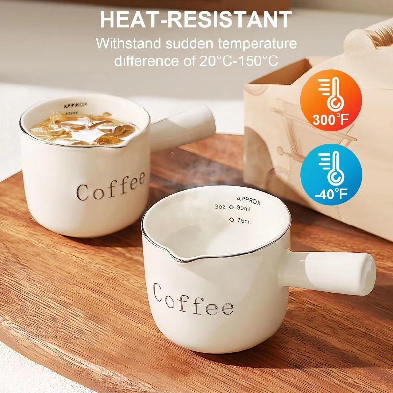 Mini keramische koffiekop met  - Coffee Tea With Milk recensie en prijs