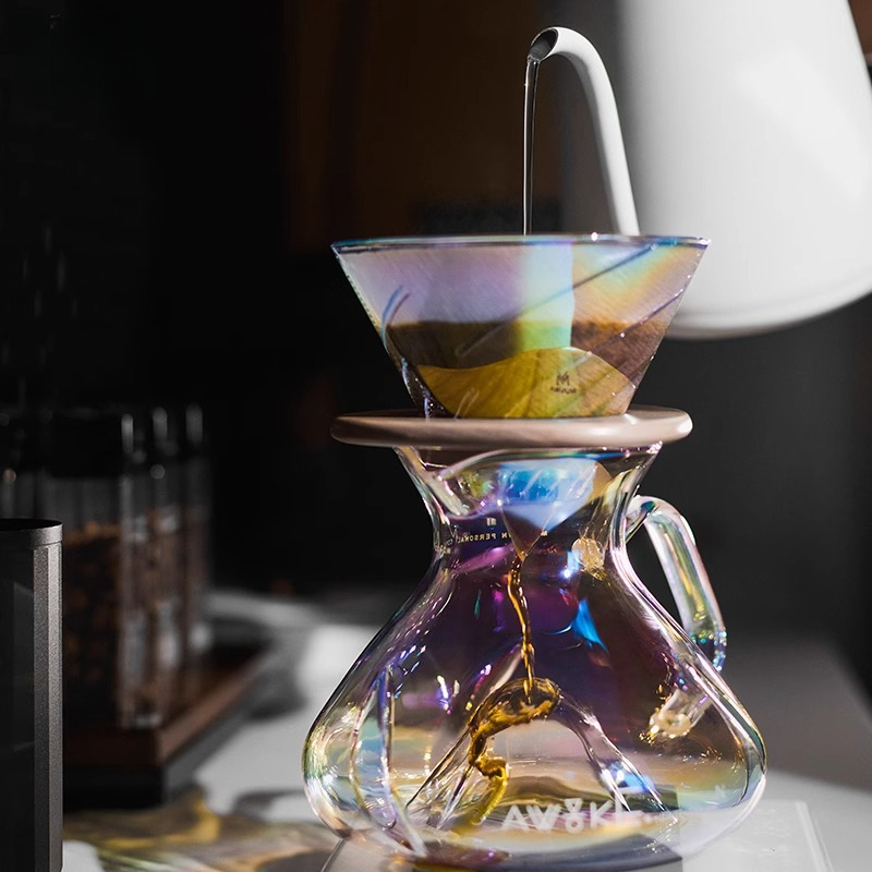 Glazen koffiekan met V60-dripp - Coffee Dripper V60 recensie en prijs