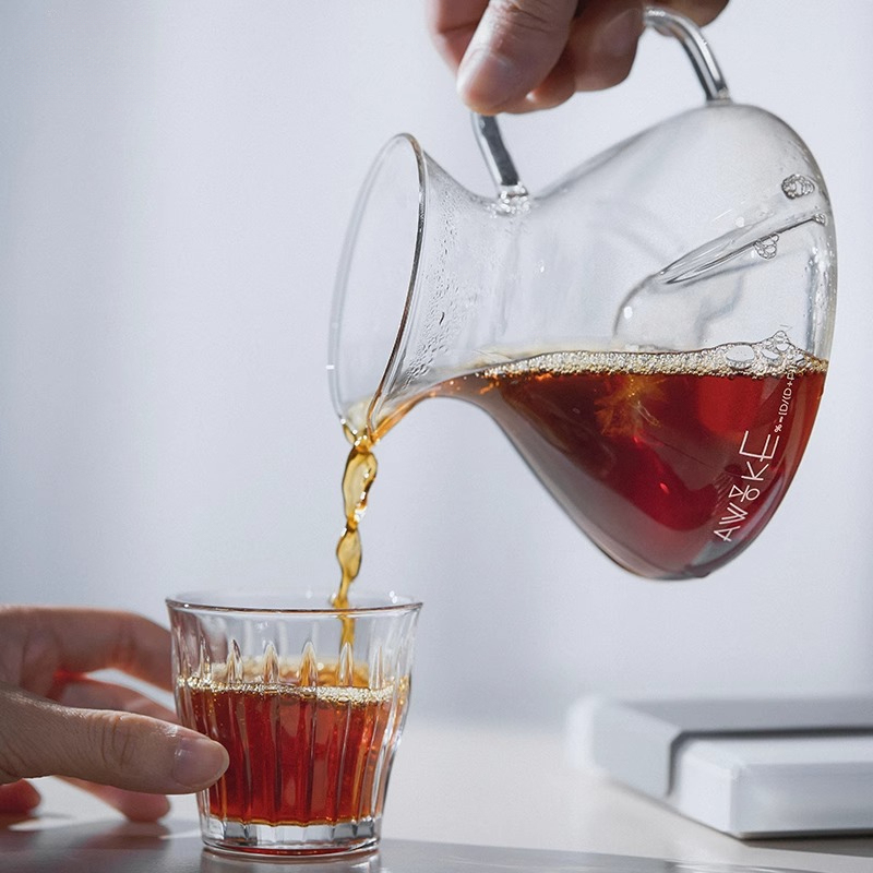 Glazen koffiekan met V60-dripp - Coffee Dripper V60 recensie en prijs