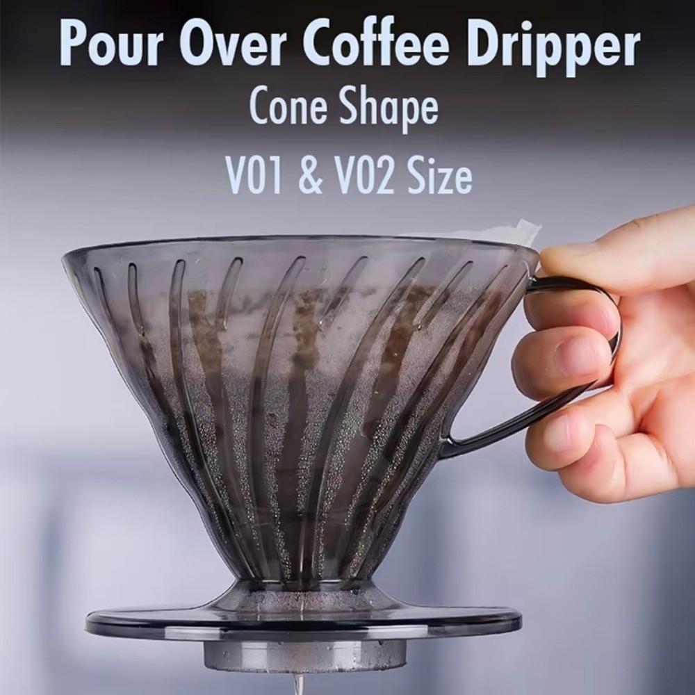 Nieuwe Plastic Koffie Hand Dri - Coffee Dripper V60 recensie en prijs