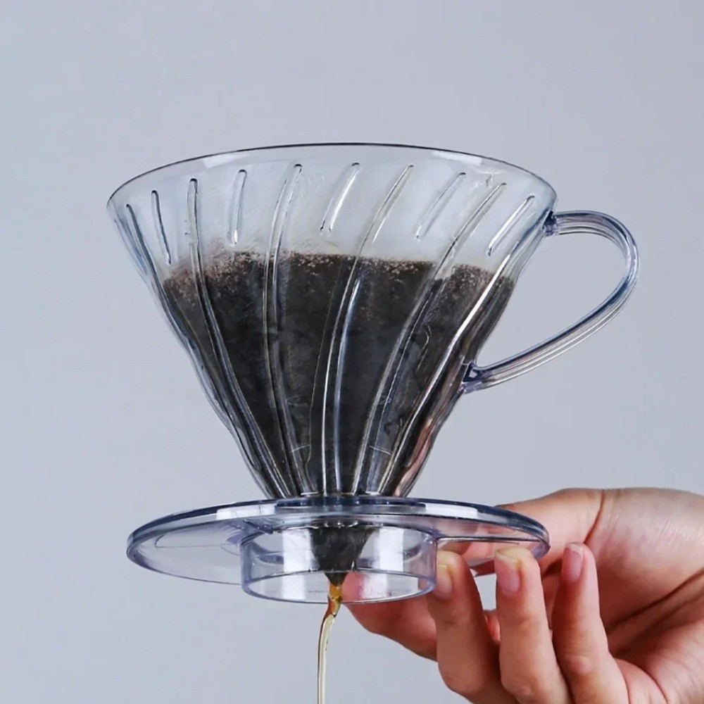 Nieuwe Plastic Koffie Hand Dri - Coffee Dripper V60 recensie en prijs