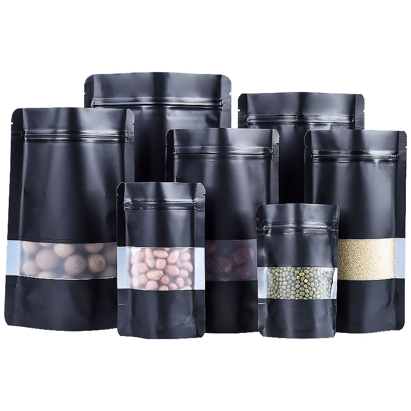 100PCS Stand-up Mat Zwart Alum - Coffee Tea Day recensie en prijs