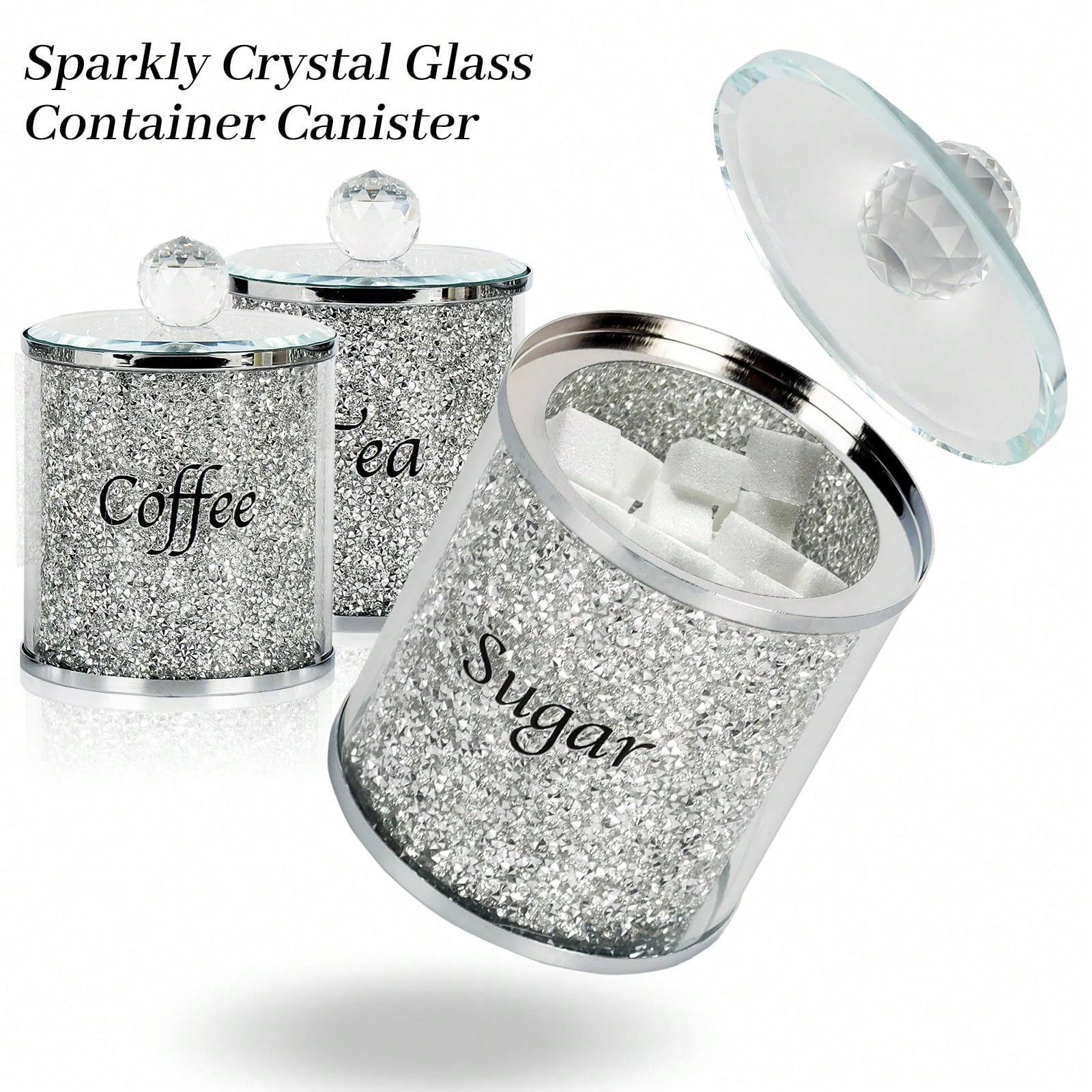 Koffie Suiker Thee Blikjesset  - Coffee Tea Containers recensie en prijs