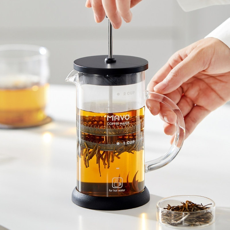 MAVO French Press Koffiezetapp - Coffee Tea Pots recensie en prijs
