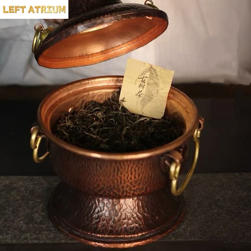 Multifunctionele puur koperen  - Coffee Tea Containers recensie en prijs