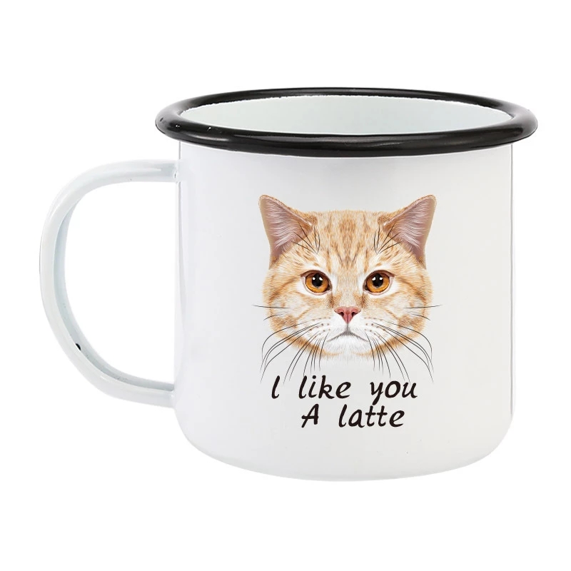 350ML Emaille Koffiemok DIY LO - Coffee Tea Photos recensie en prijs