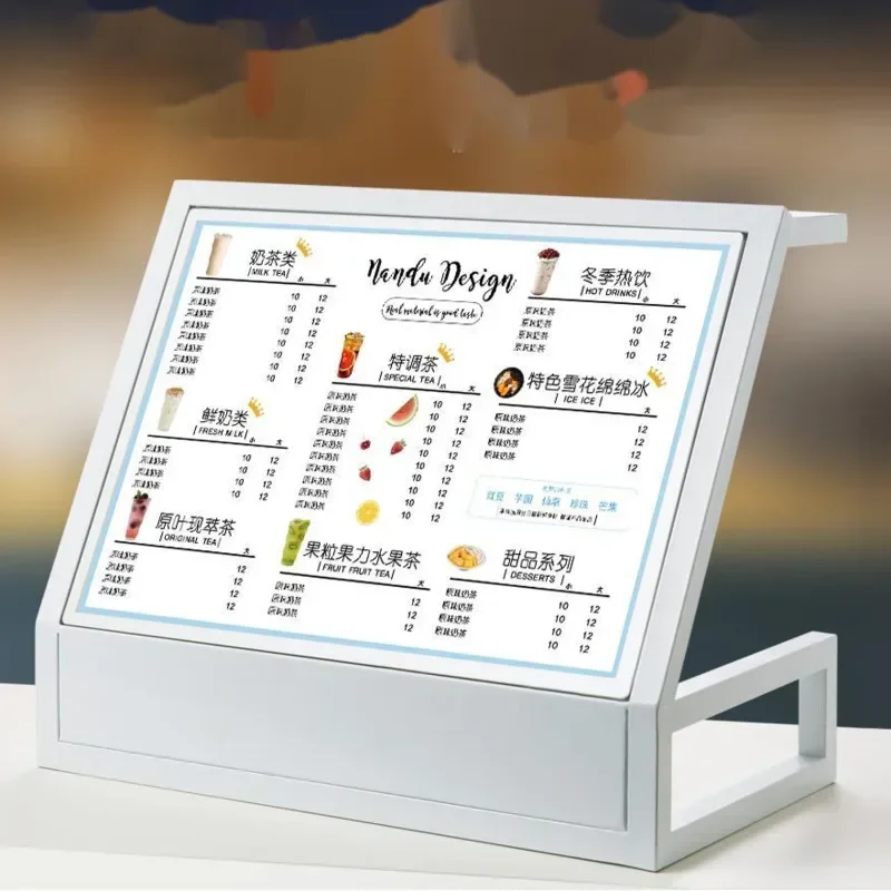 LED-menu-displaykaart voor kof - Coffee Tea Menu recensie en prijs
