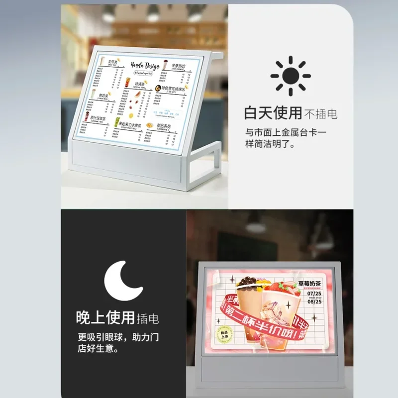 LED-menu-displaykaart voor kof - Coffee Tea Menu recensie en prijs