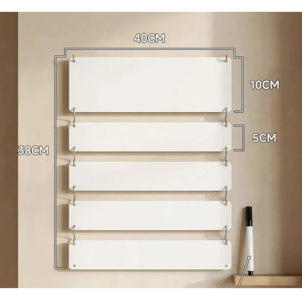 1 set 40 cm hangende uitwisbar - Coffee Tea Menu recensie en prijs