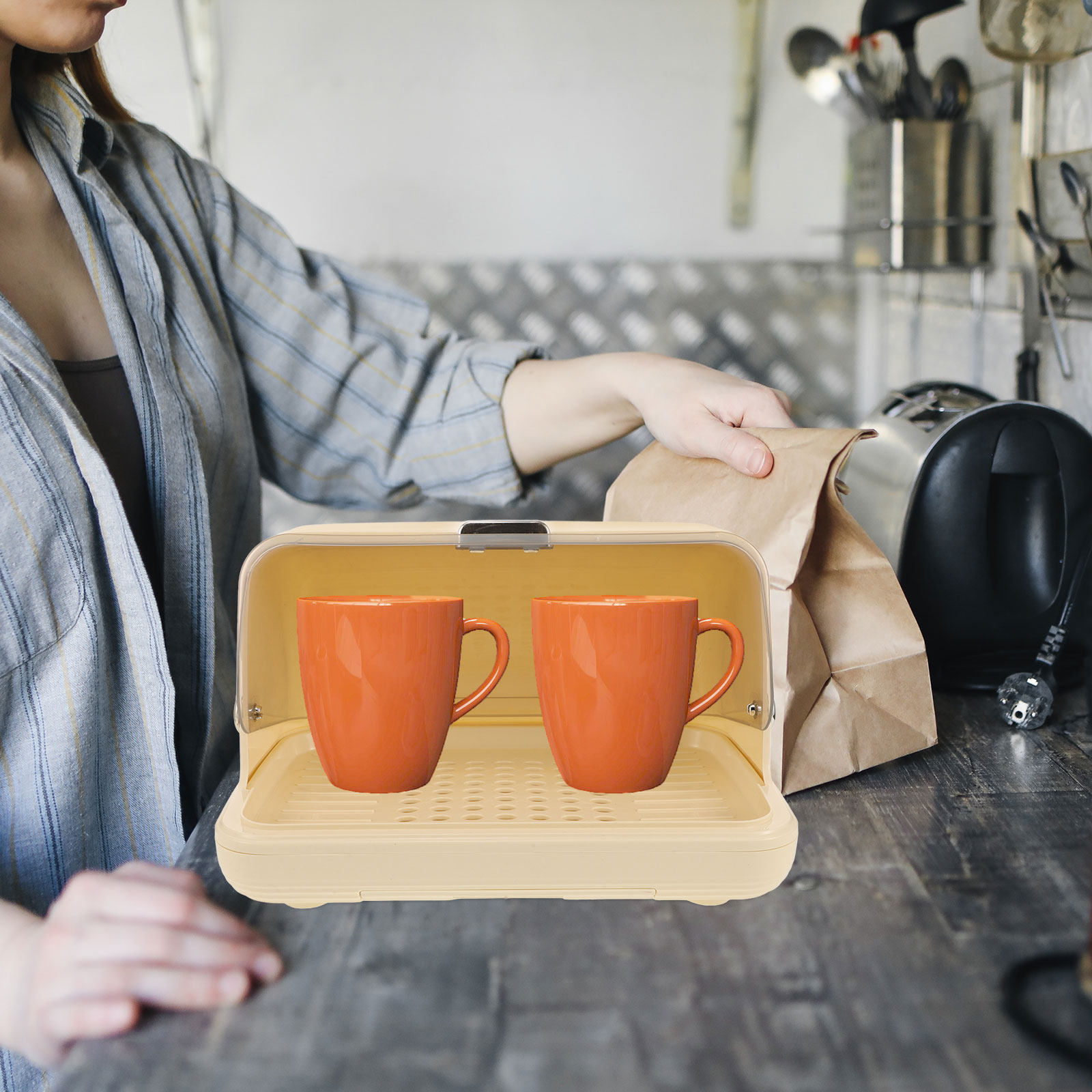 Bekeropbergdoos voor op het bu - Coffee And Tea Glass recensie en prijs